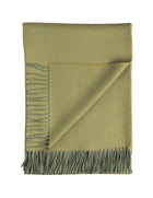 Baby Alpaca Throw - Tea Leaf