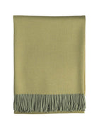 Baby Alpaca Throw - Tea Leaf