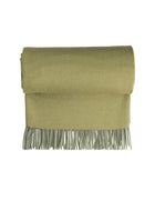 Baby Alpaca Throw - Tea Leaf