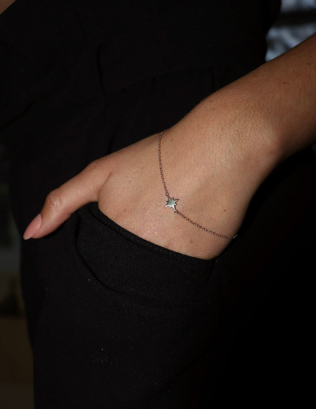 14k Yellow Gold Celestial Bracelet