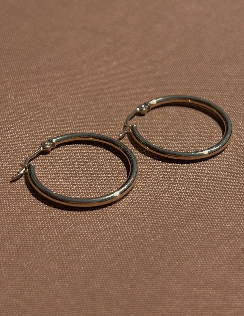 14k Yellow Gold Huggies