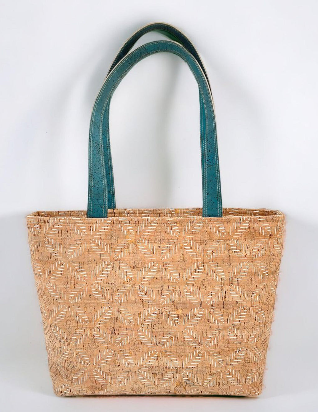 ADVOCATE zippered tote - AQUAMARINE
