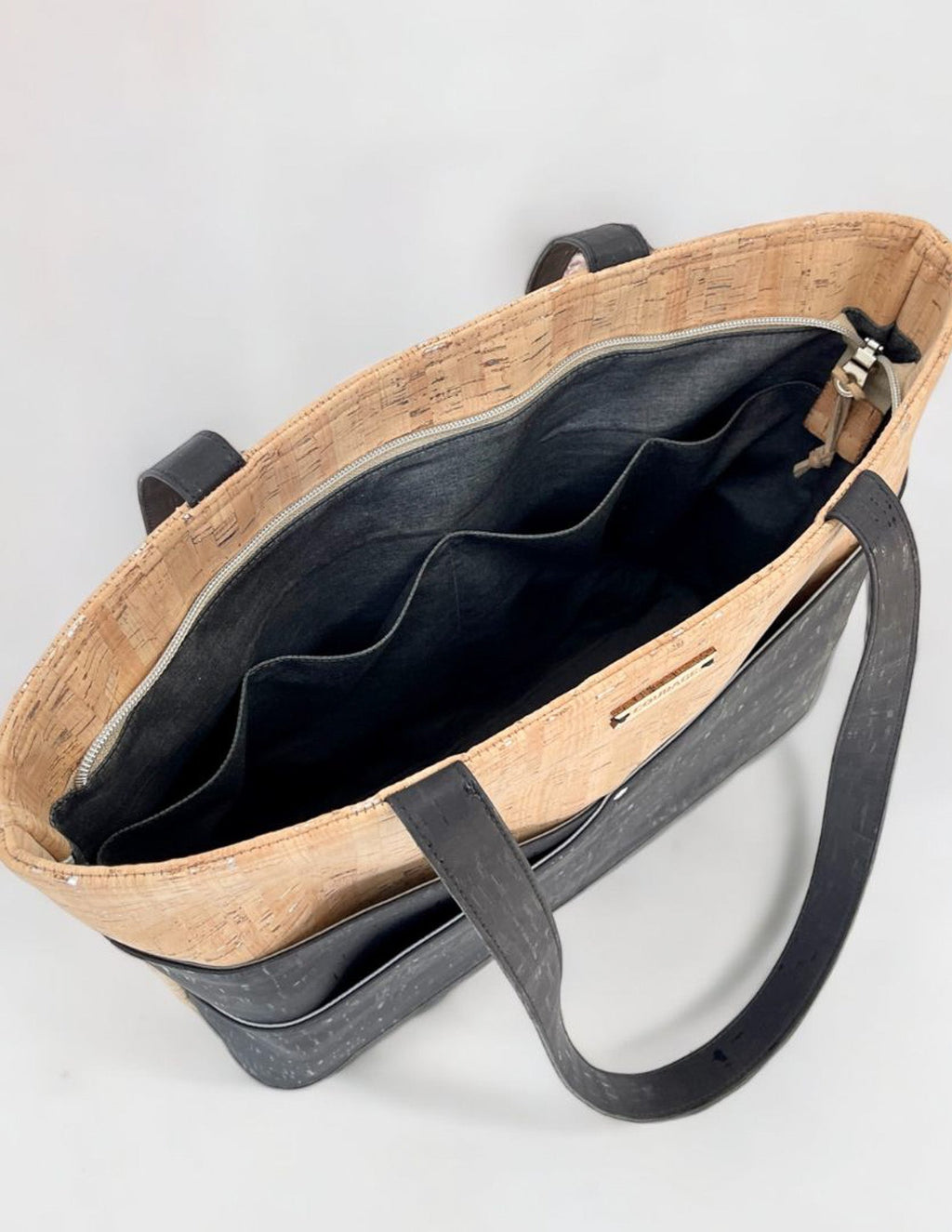 ADVOCATE zippered tote - COAL