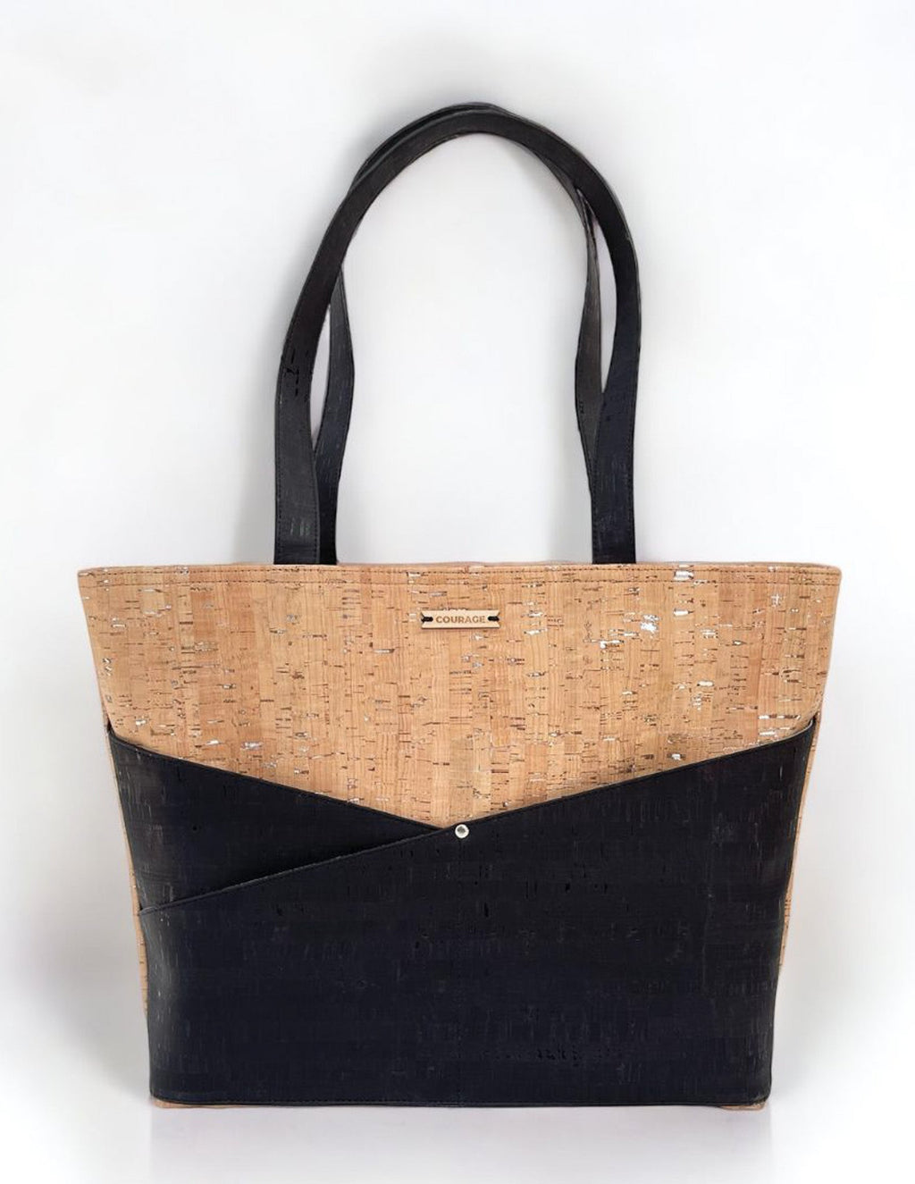 ADVOCATE zippered tote - COAL
