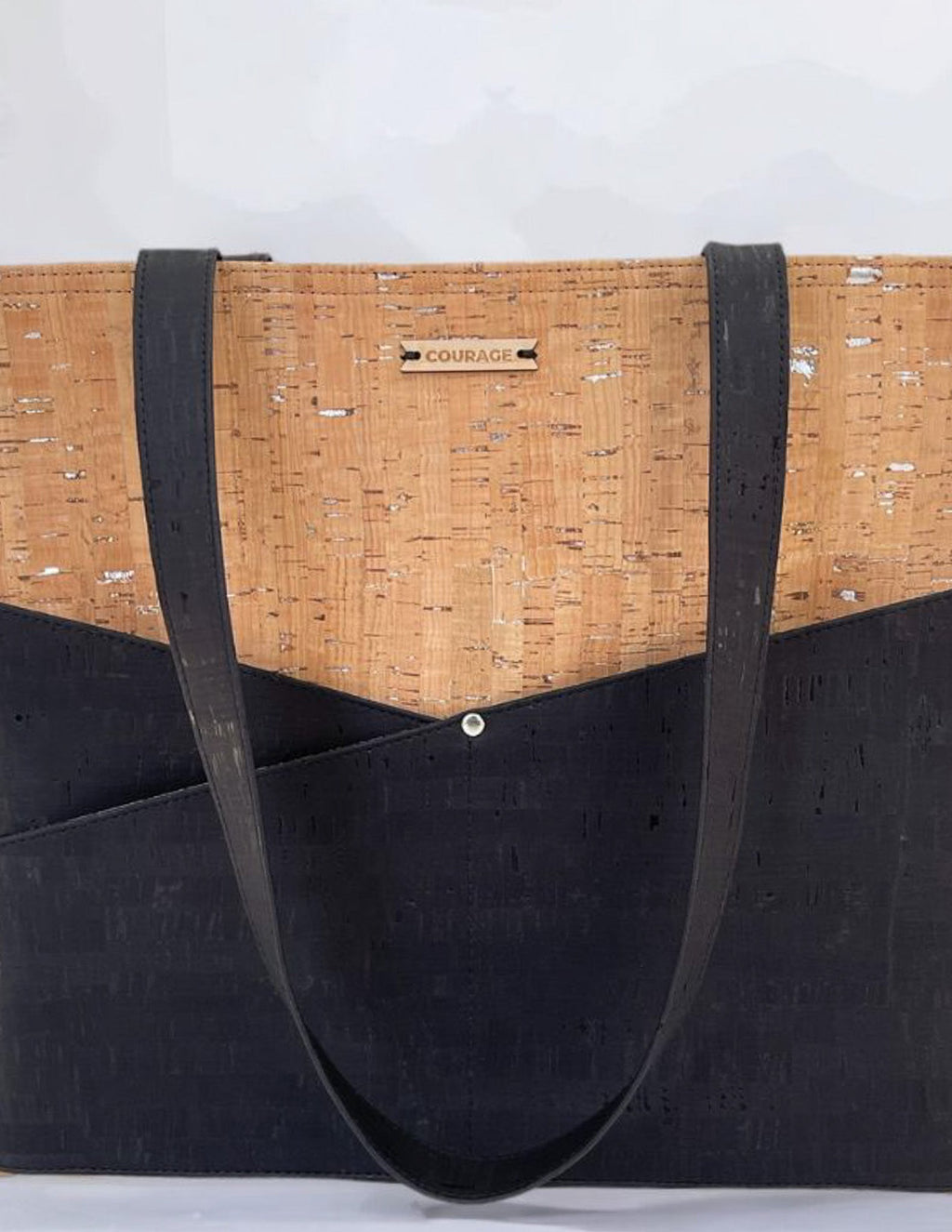 ADVOCATE zippered tote - COAL