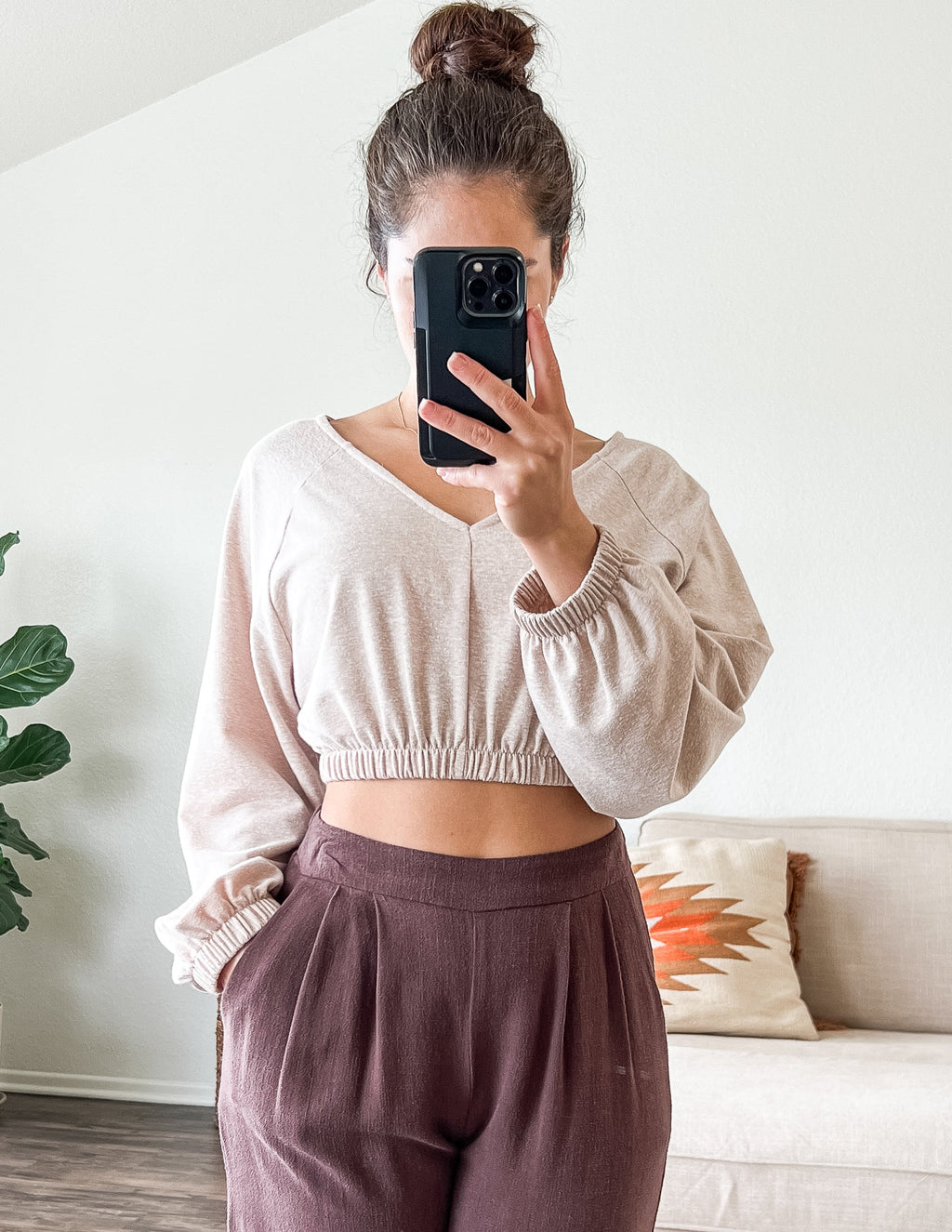 Amaya Crop Long Sleeve