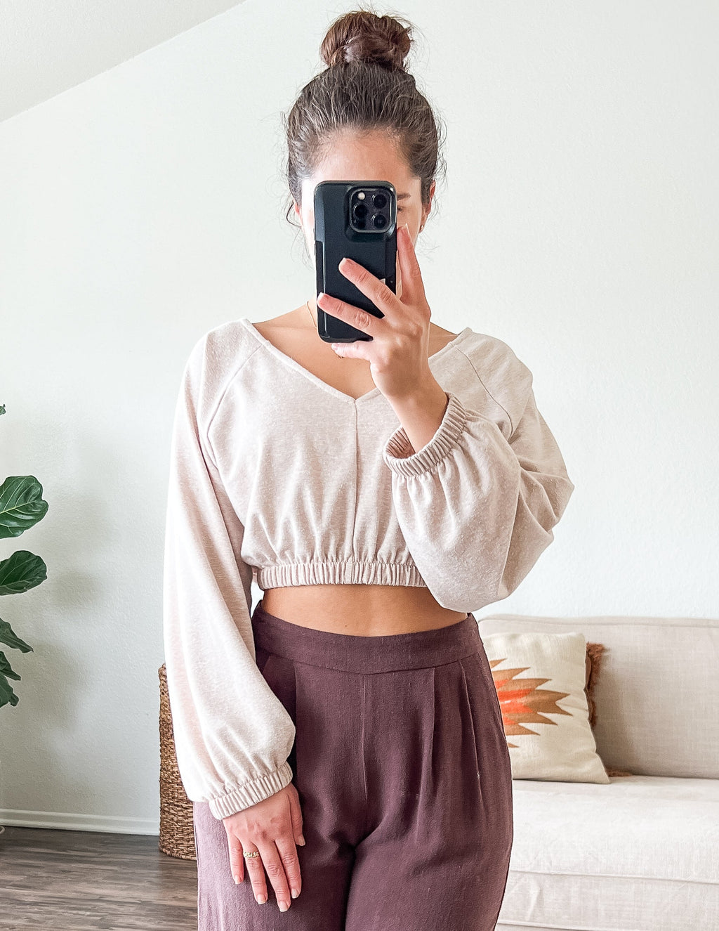 Amaya Crop Long Sleeve