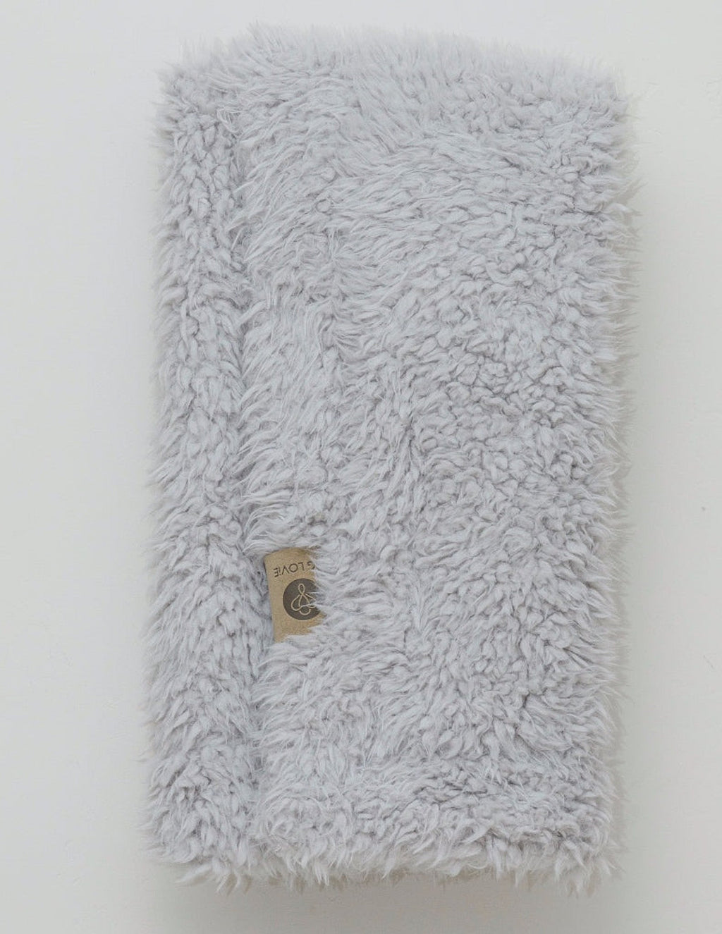 ANGEL PLUSH BLANKET | LITTLE - SILVER CLOUD