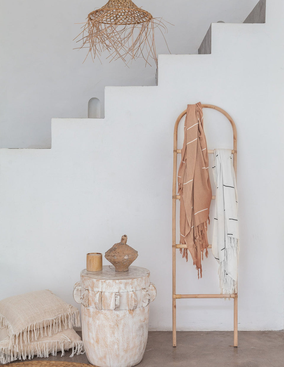 Arch Rattan Ladder