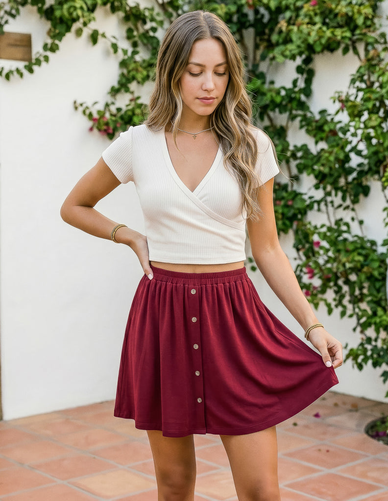 Bamboo Paris Mini Skirt – Sozy