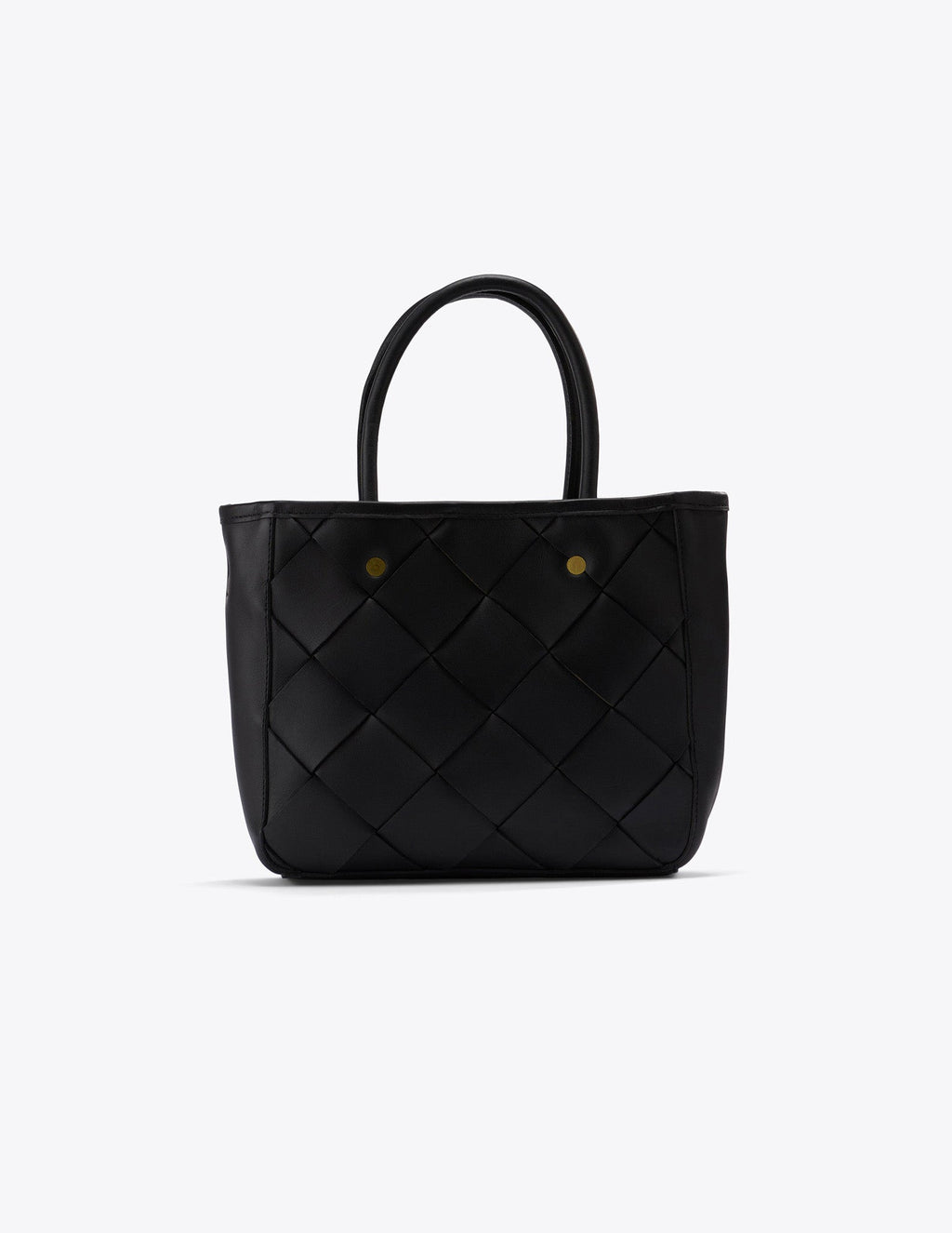 Carry-All Handwoven Satchel - Black