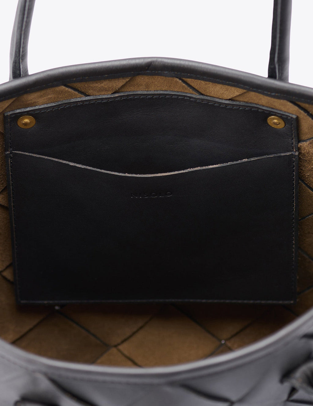 Carry-All Handwoven Tote - Black