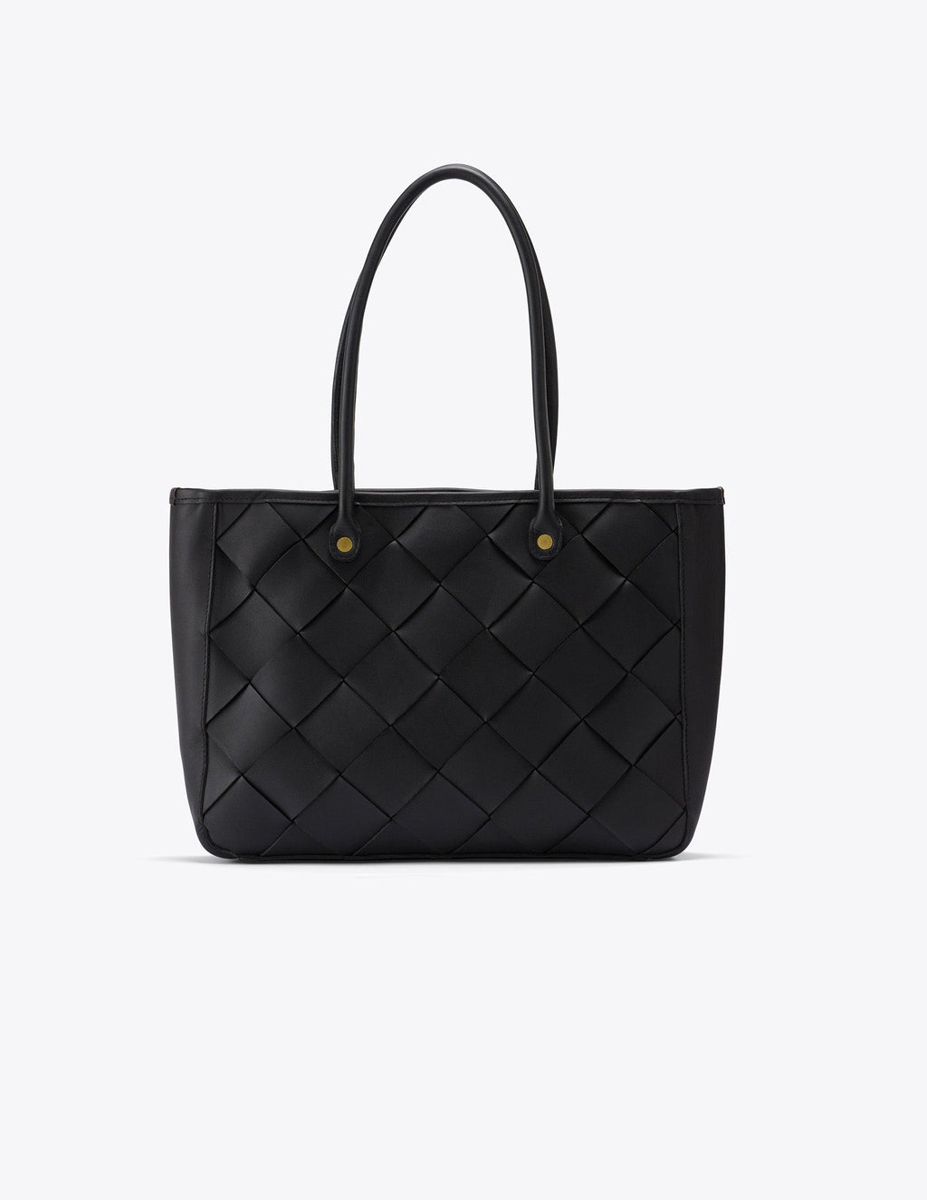 Carry-All Handwoven Tote - Black