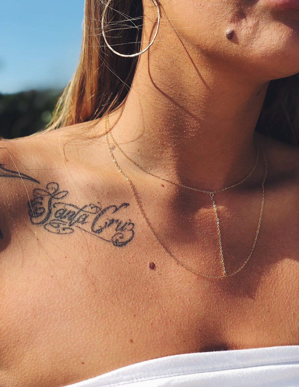 Dripping in Gold Necklace