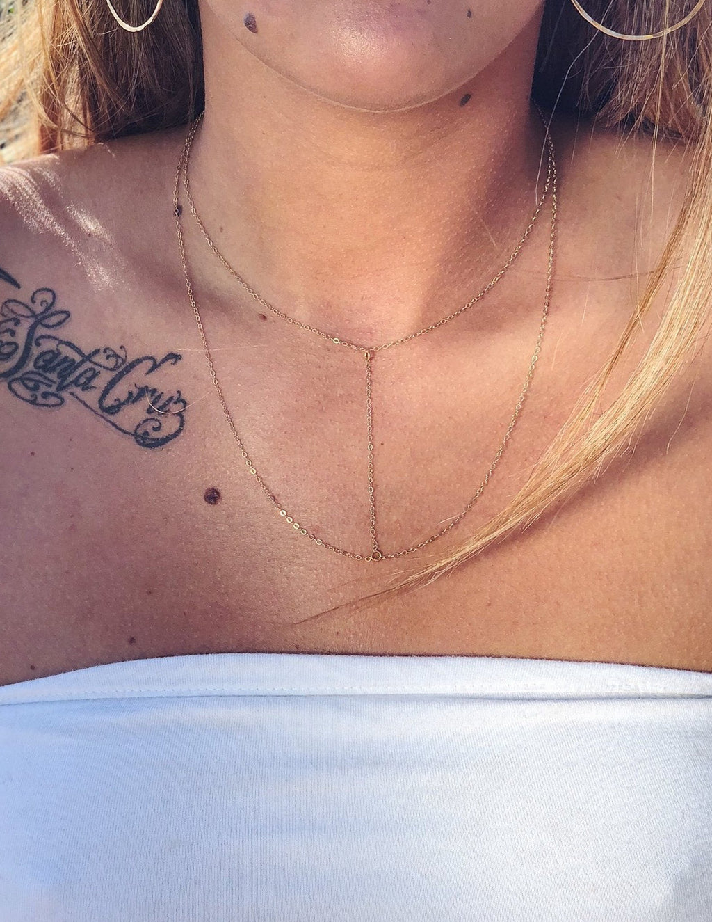 Dripping in Gold Necklace