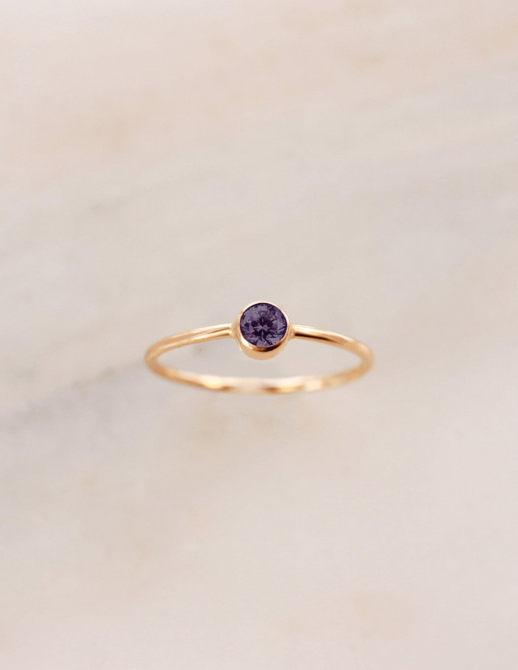 February Birthstone Ring ∙ Amethyst
