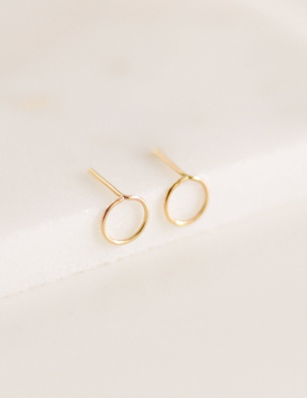 Large Circle Earrings