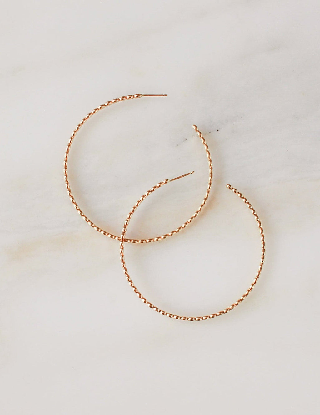 Large Cora Hoops