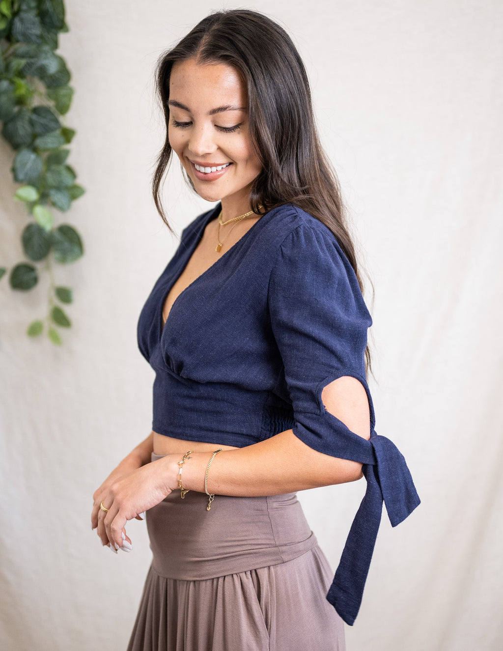 Linen Navy