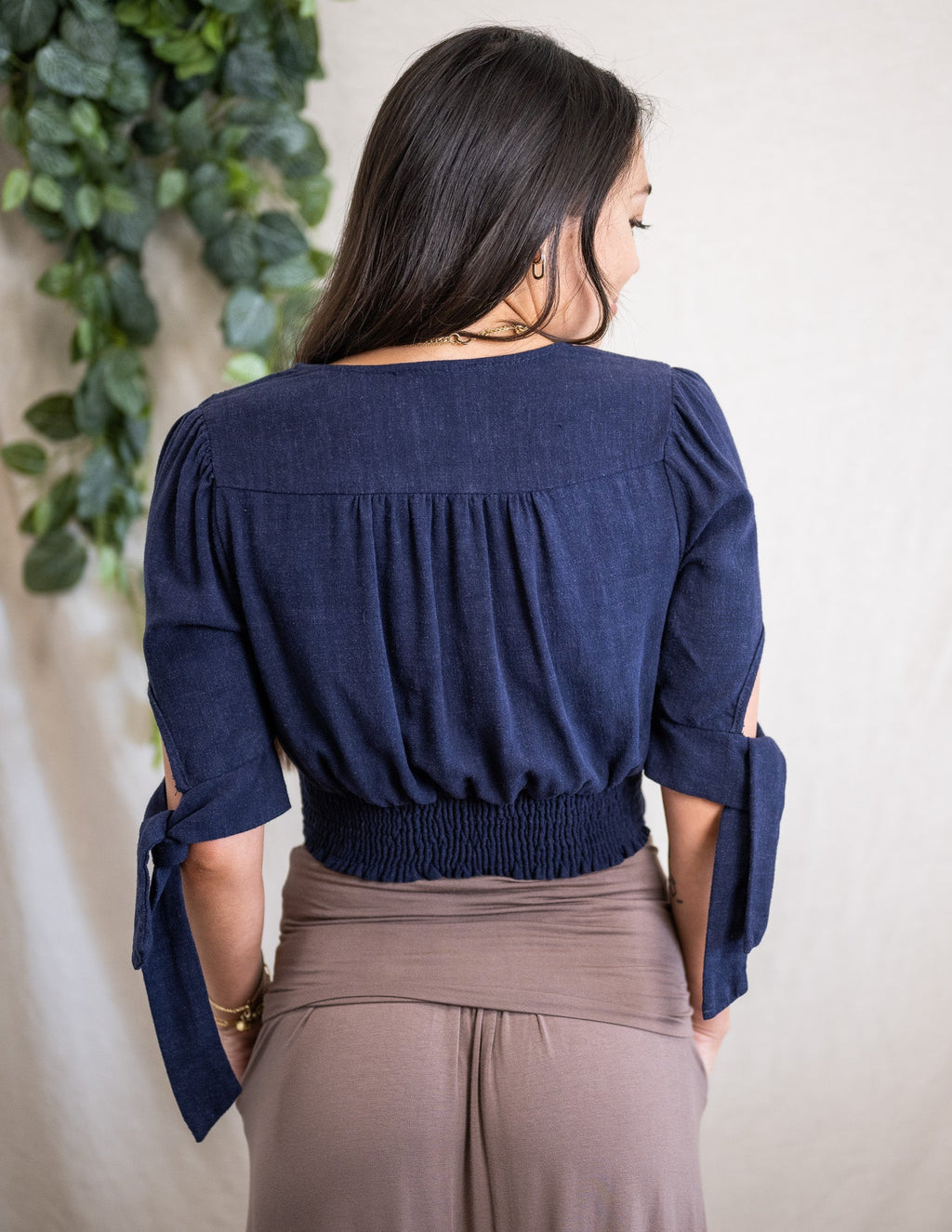 Linen Navy