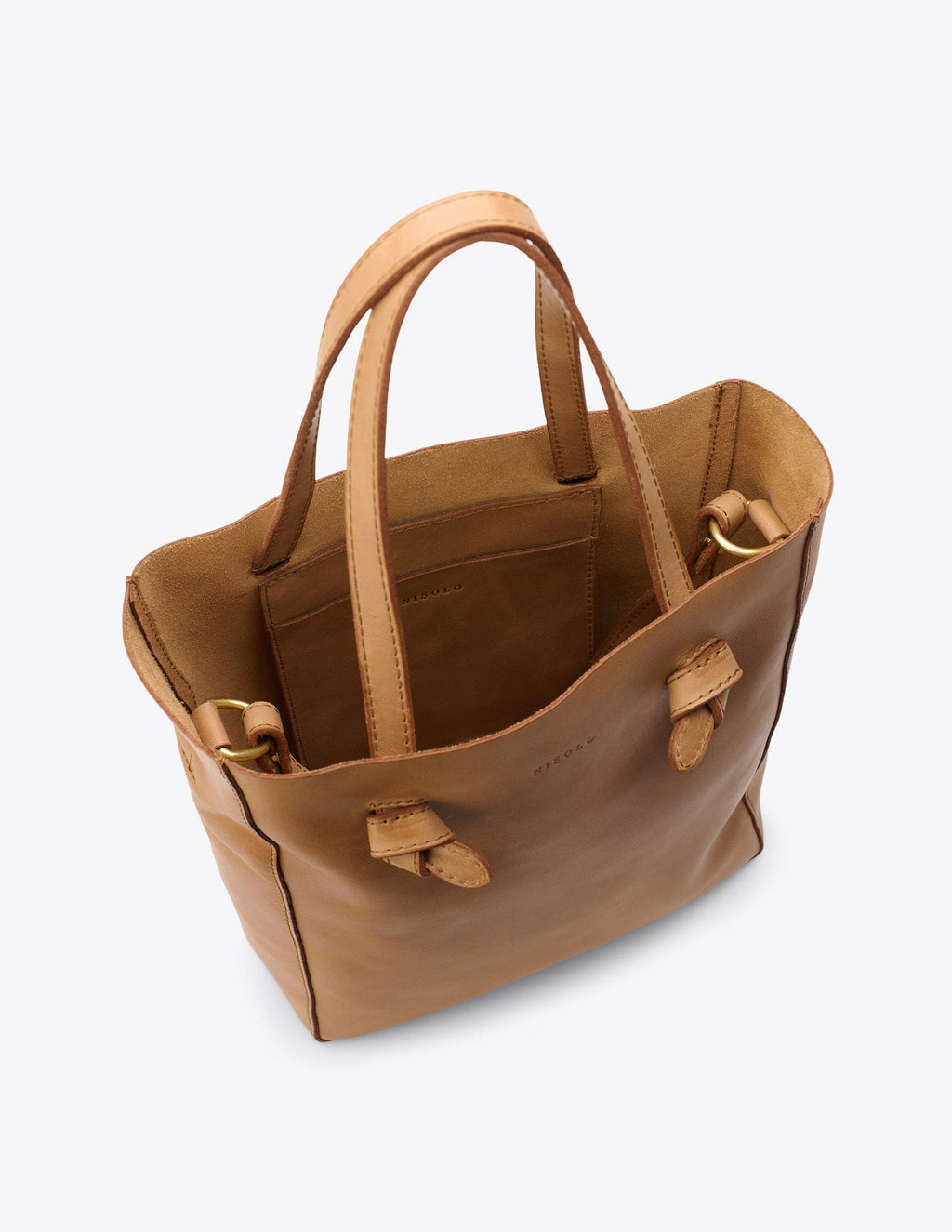 Simone Convertible Shopper - Almond