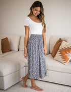 Tencel Aster Midi Skirt