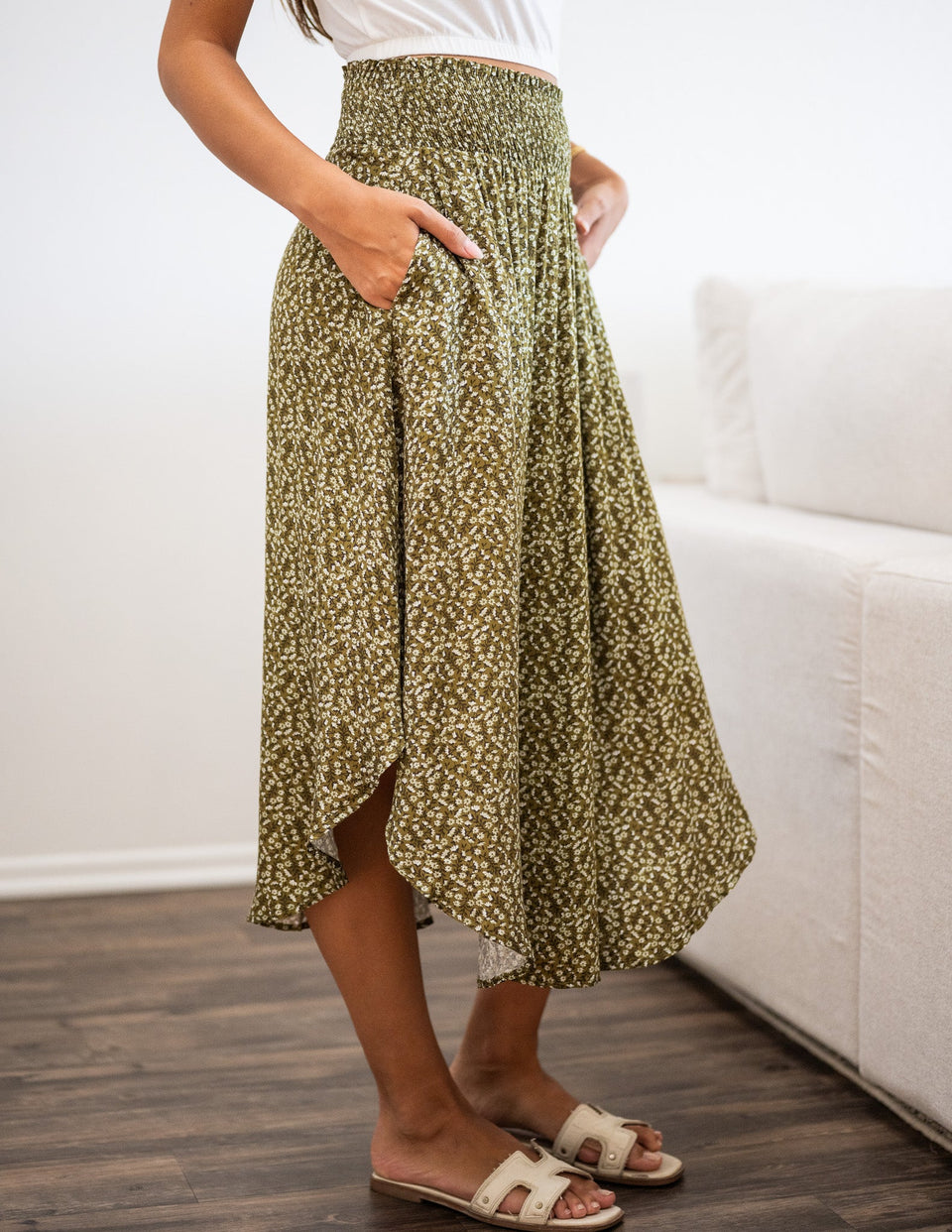 Tencel Mia Midi Skirt