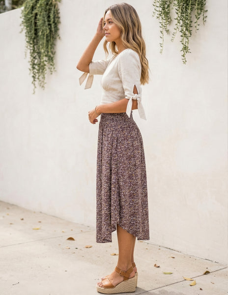 Tencel Mia Midi Skirt – Sozy