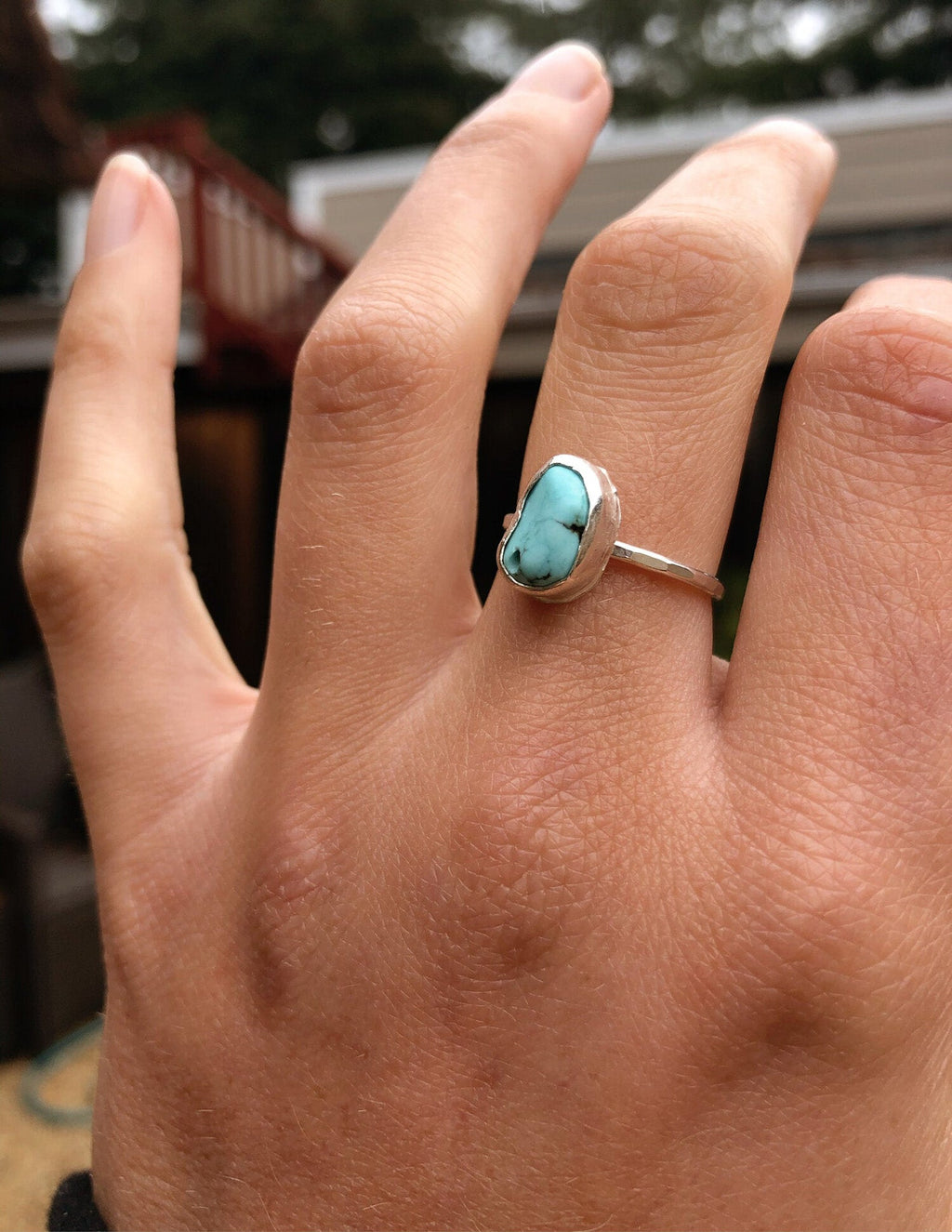 Turquoise Bezel Ring