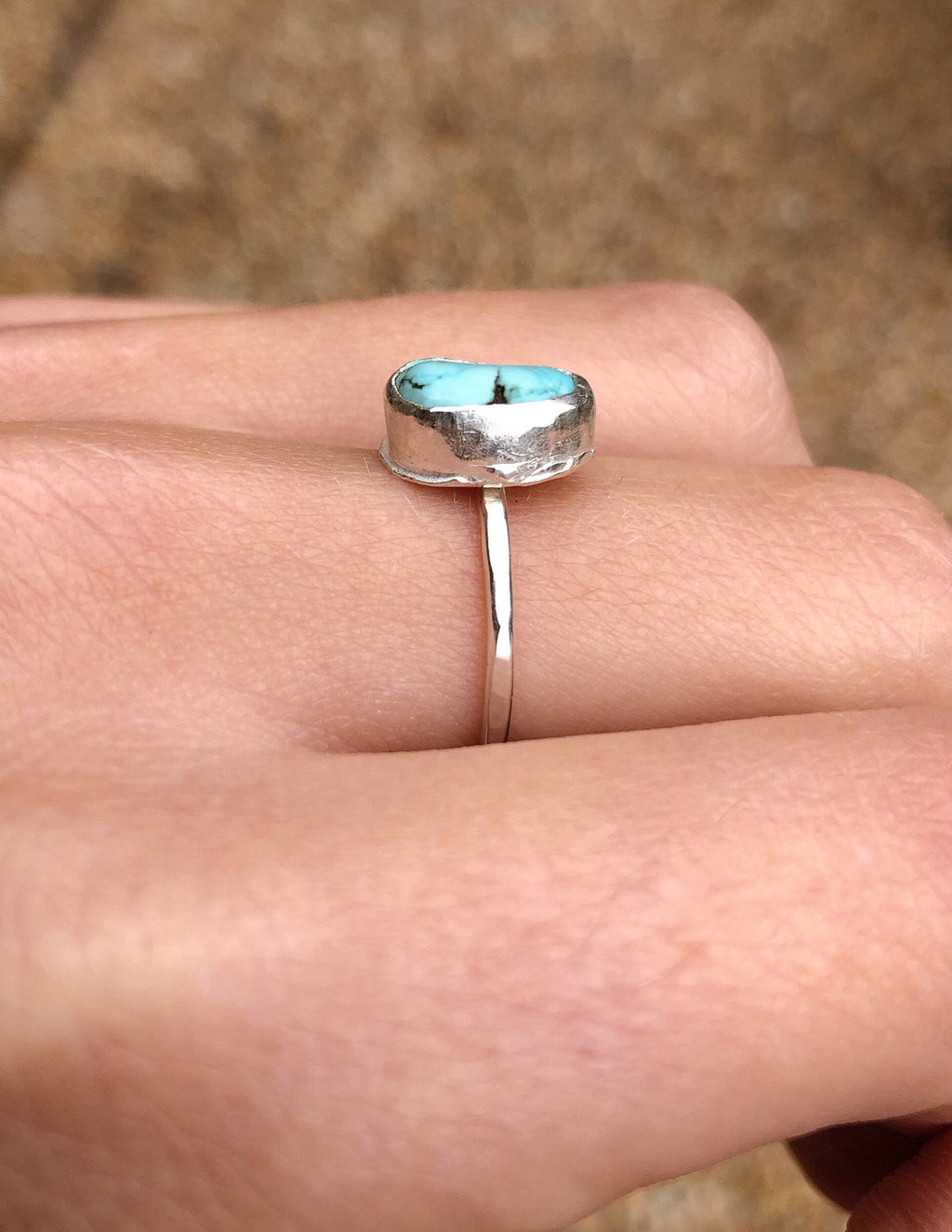 Turquoise Bezel Ring