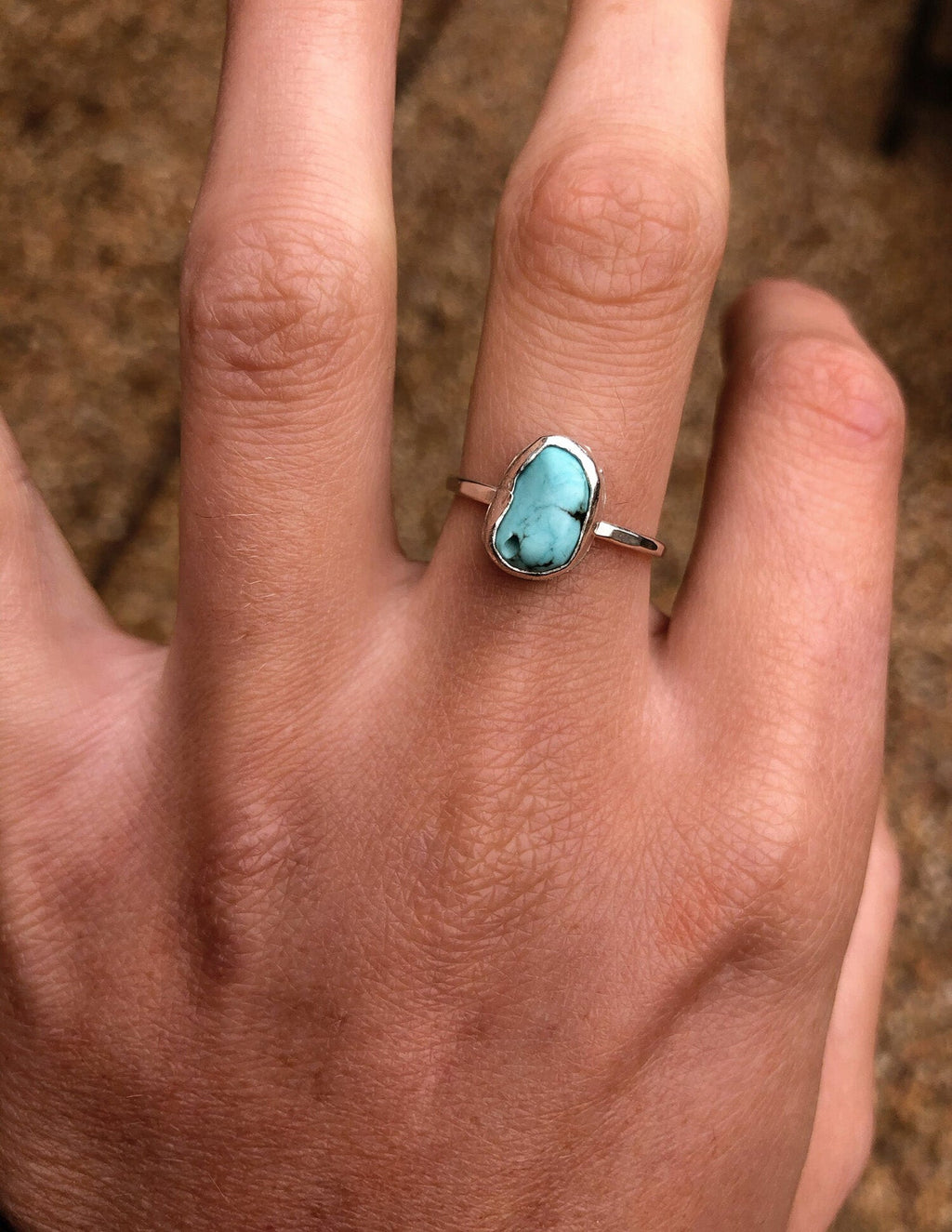 Turquoise Bezel Ring