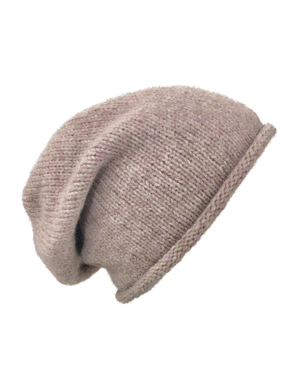 Blush Essential Knit Alpaca Beanie