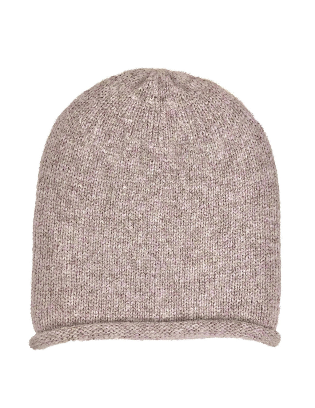 Blush Essential Knit Alpaca Beanie