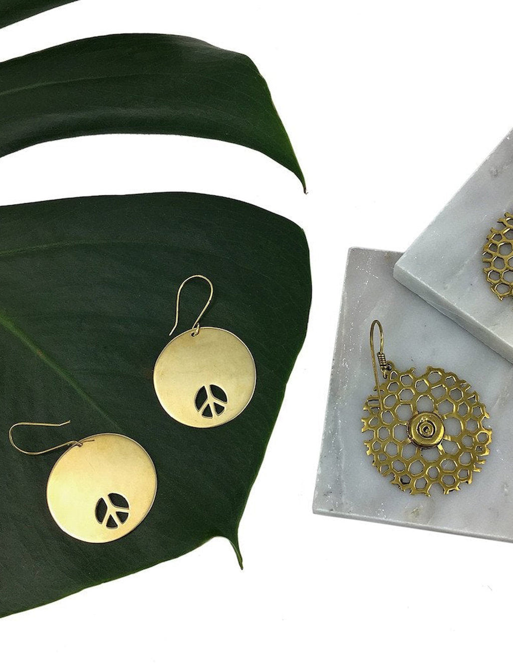 Bombshell Peace Earrings