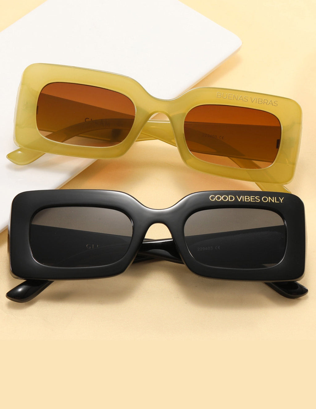 Buenas Vibras Sunglasses | Green | Blue Light Blocking Glasses