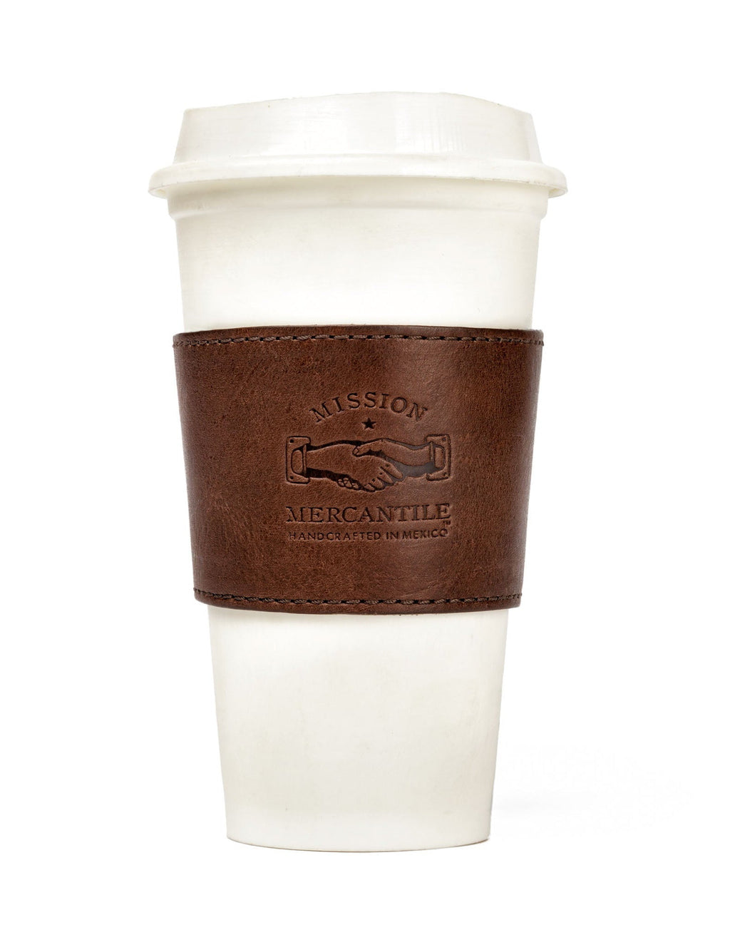 Campaign Leather Cup Sleeve