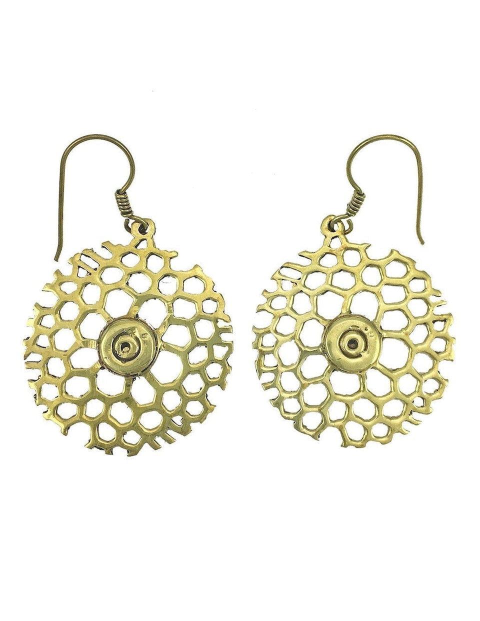Honeycomb Bomb Earrings