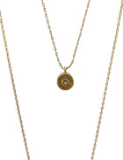 Layered Bar Bullet Necklace
