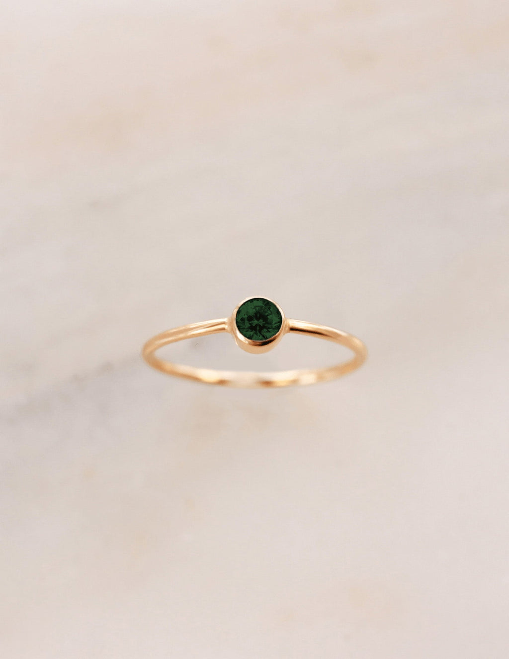 May Birthstone Ring ∙ Emerald
