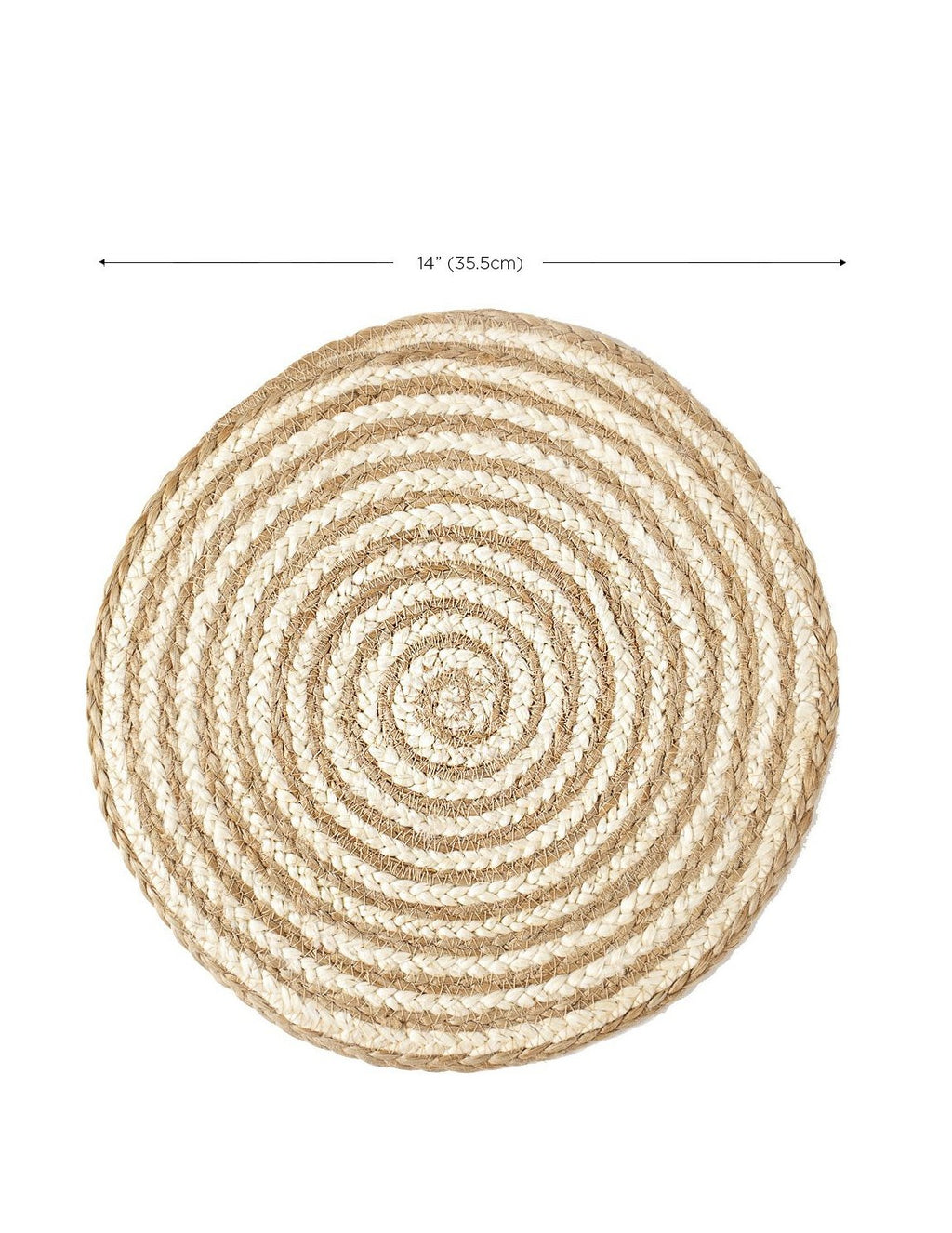 Natural Kata Spiral Placemat (Set of 4)
