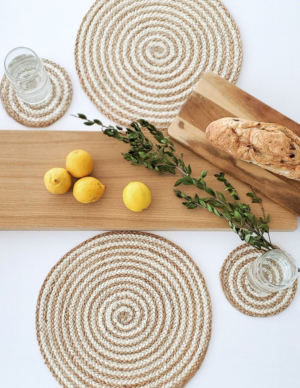 Natural Kata Spiral Placemat (Set of 4)