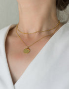 Single Disc Necklace