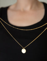 View Single Disc Necklace