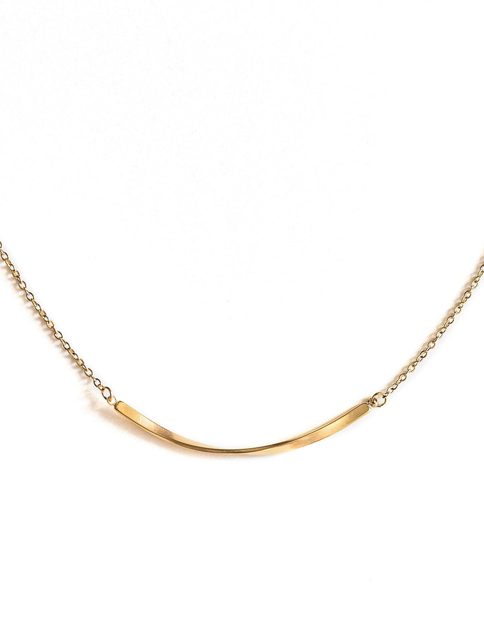 Mobius Bar Necklace