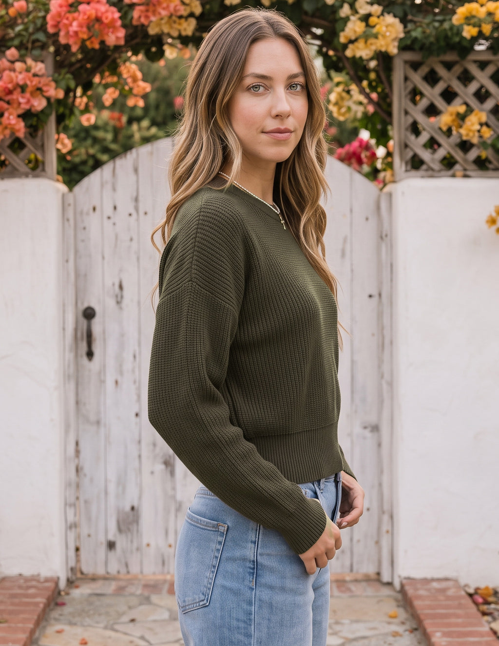 Emmie Crop Sweater