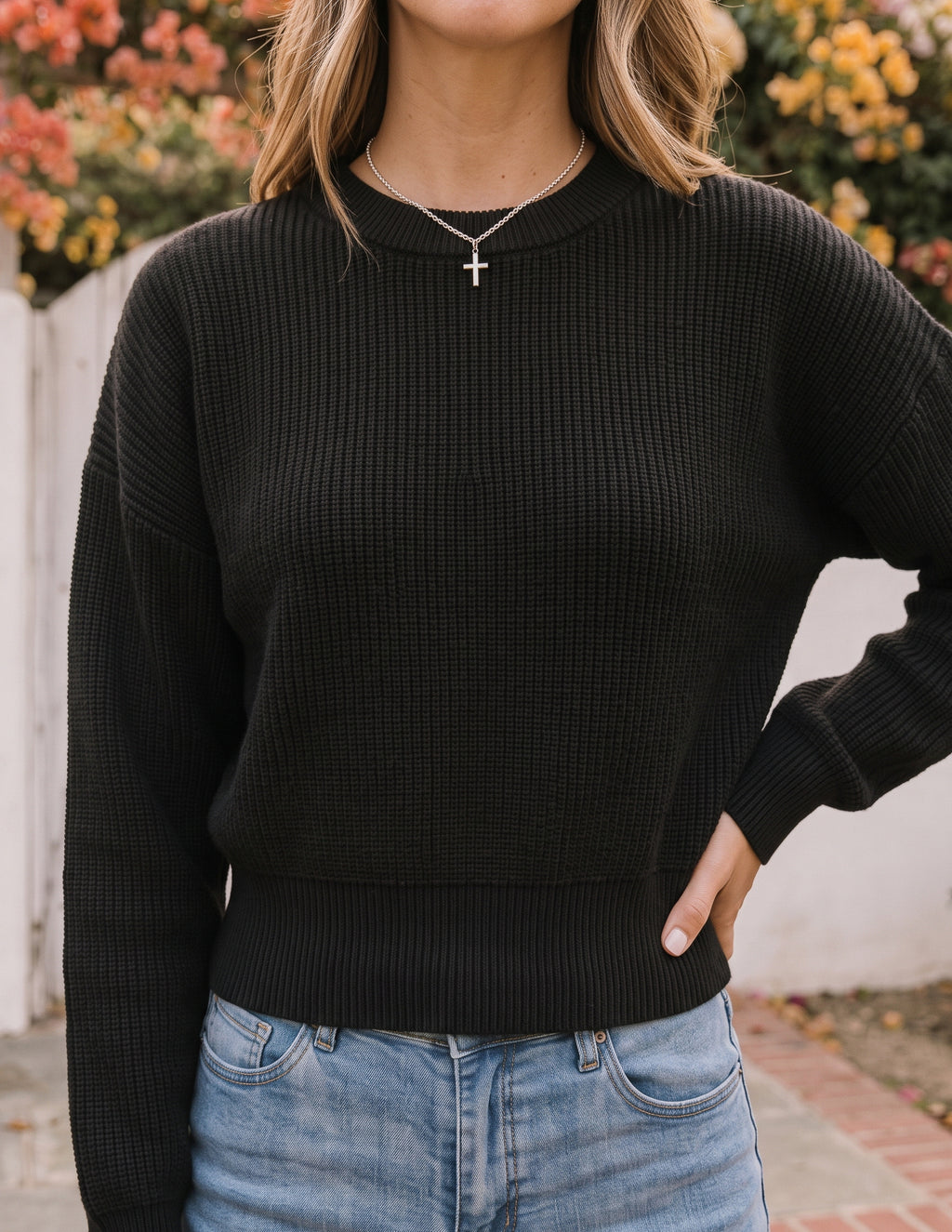 Emmie Crop Sweater