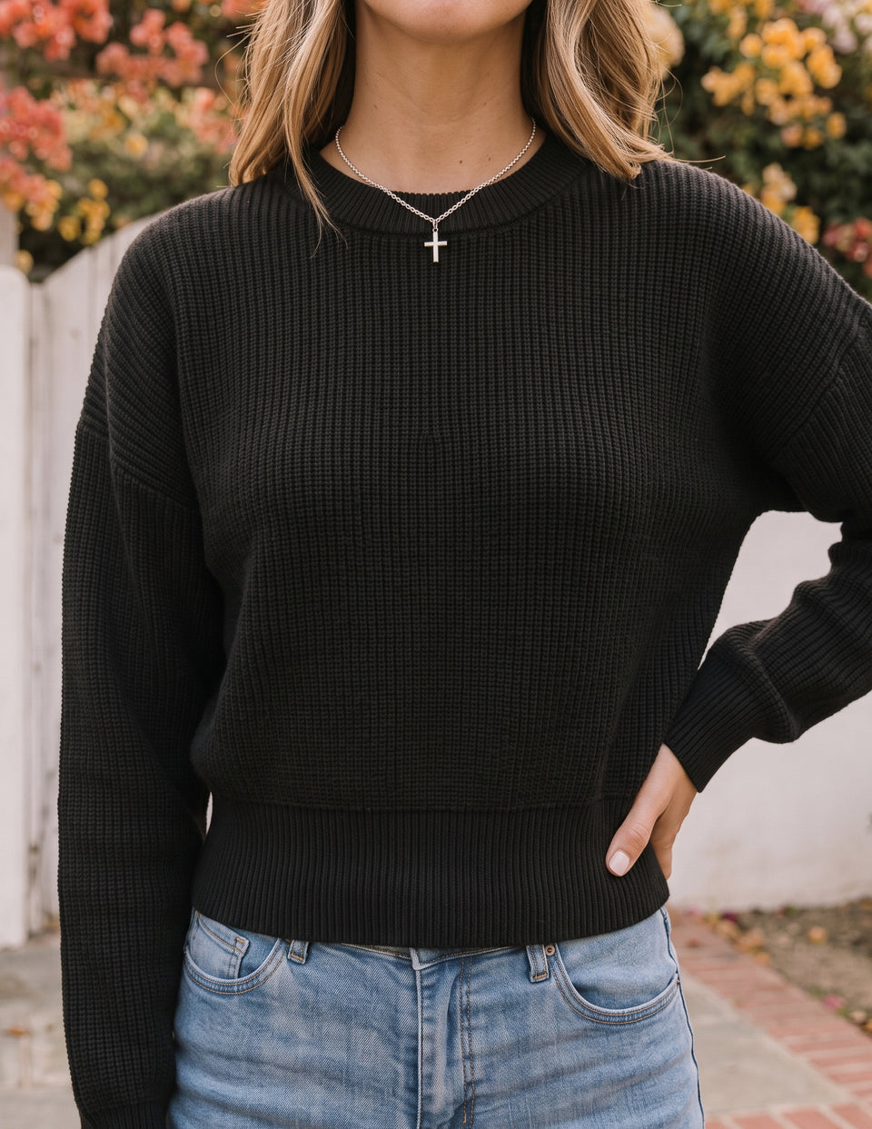 Emmie Crop Sweater