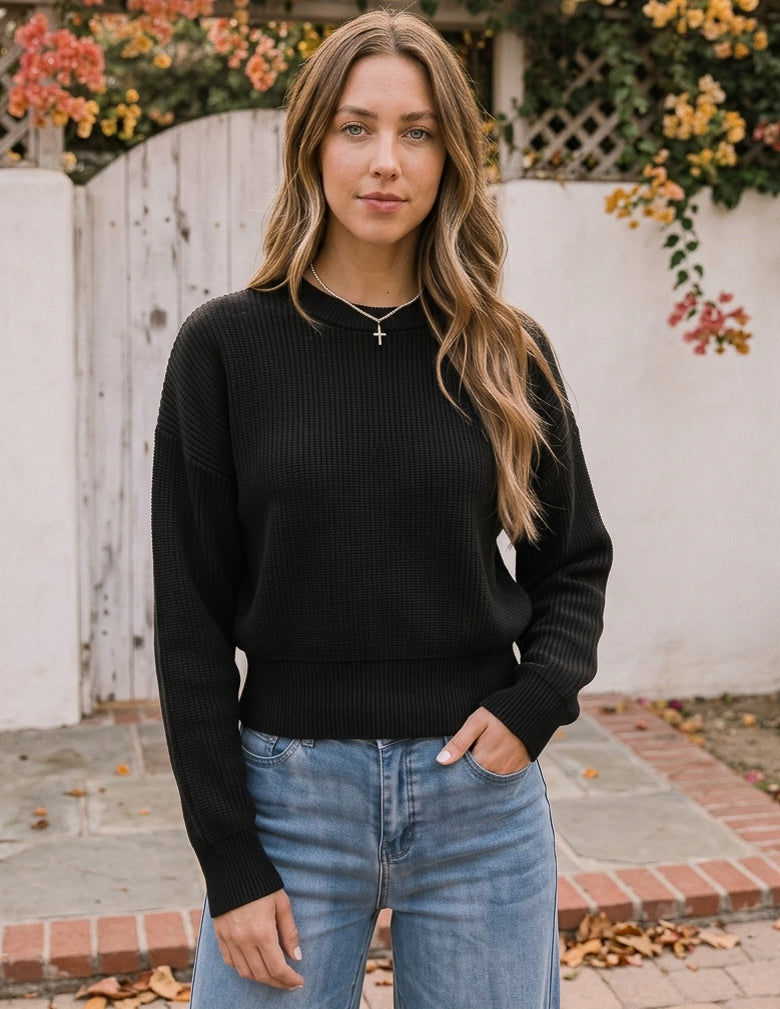 Emmie Crop Sweater