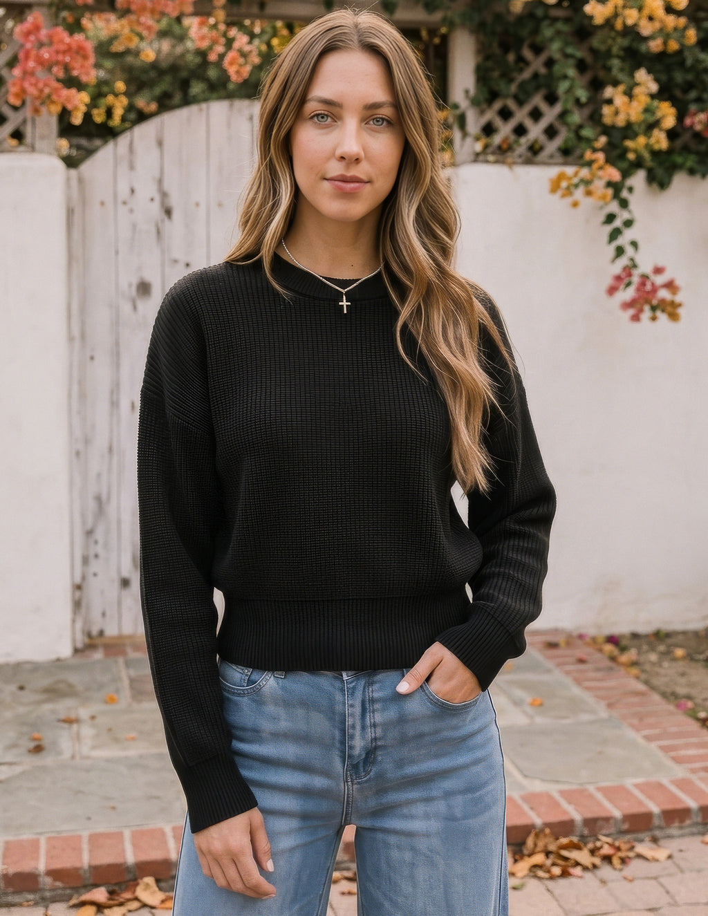Emmie Crop Sweater