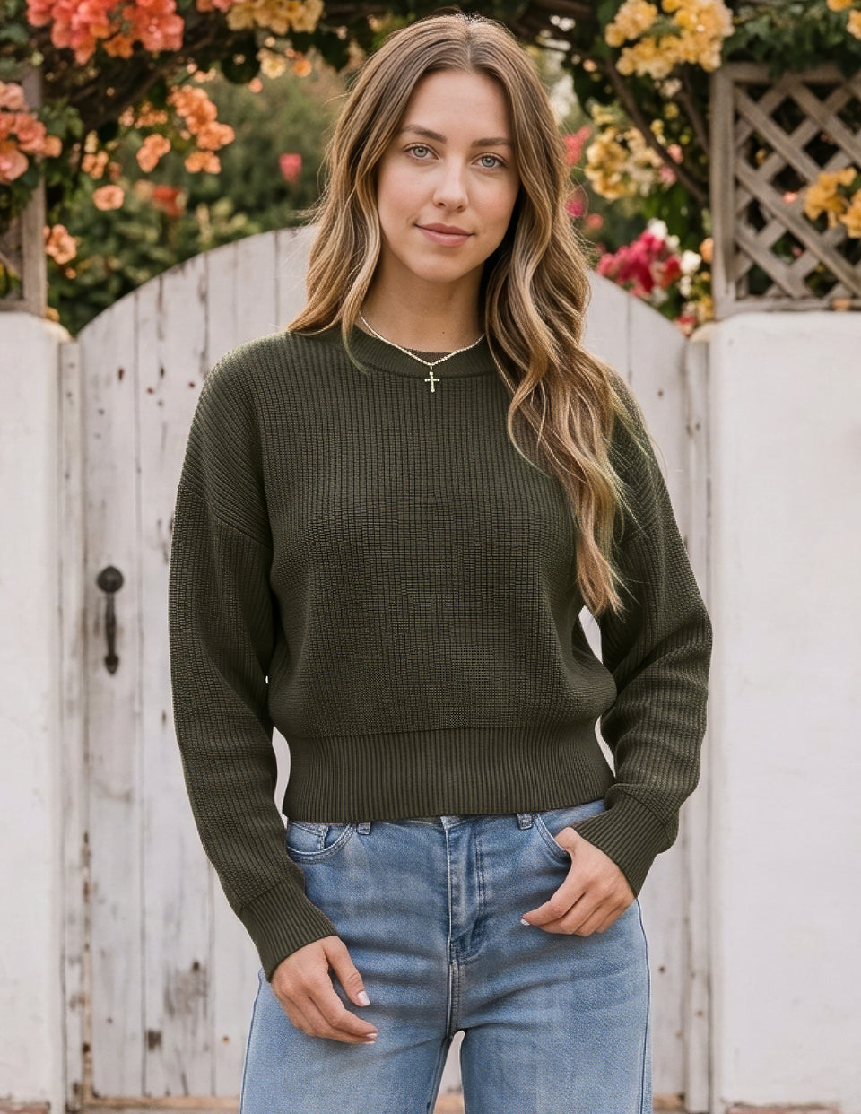 Emmie Crop Sweater